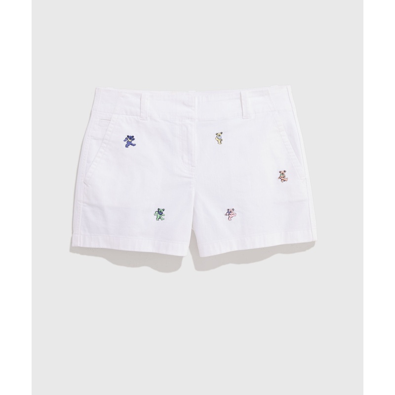 Women’s Grateful Dead x vineyard vines 3 1/2 Inch Herringbone Every Day Shorts