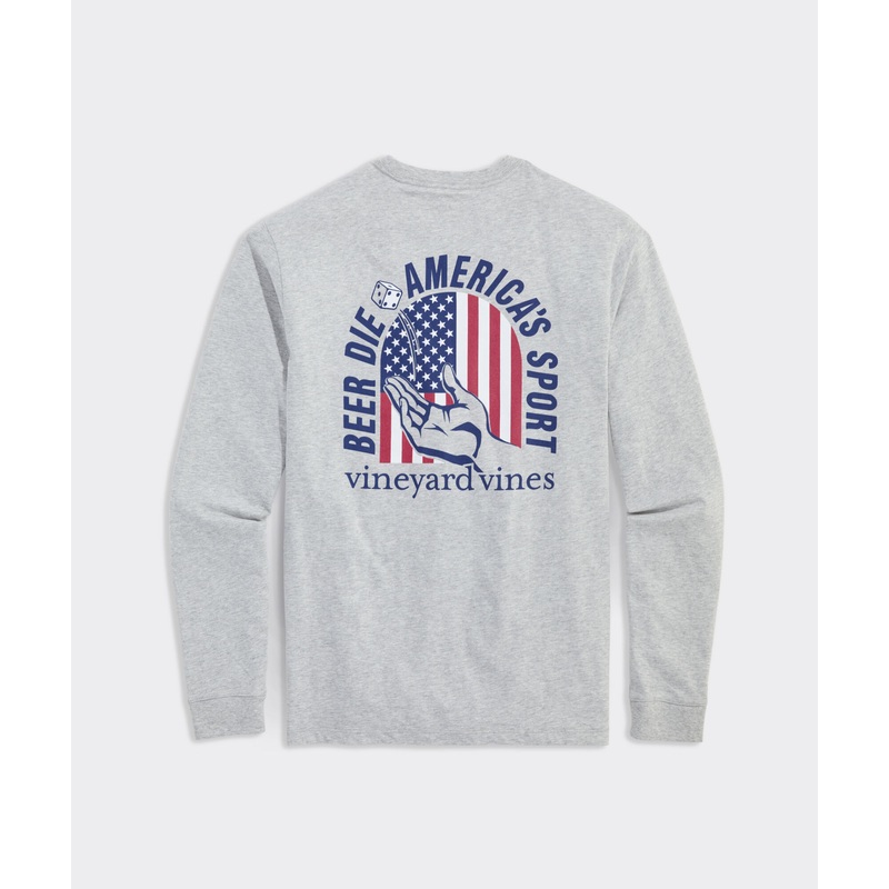 Beer Die Long-Sleeve Pocket Tee