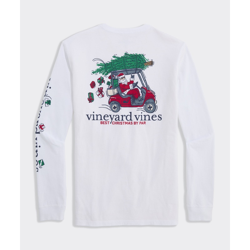 Best Christmas By Par Long-Sleeve Pocket Tee