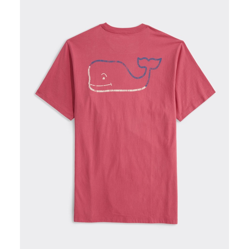 Burgee Vintage Whale Short-Sleeve Pocket Tee