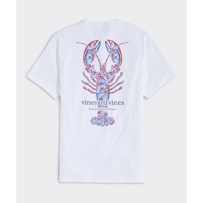 Camo Lobster Short-Sleeve Pocket Tee