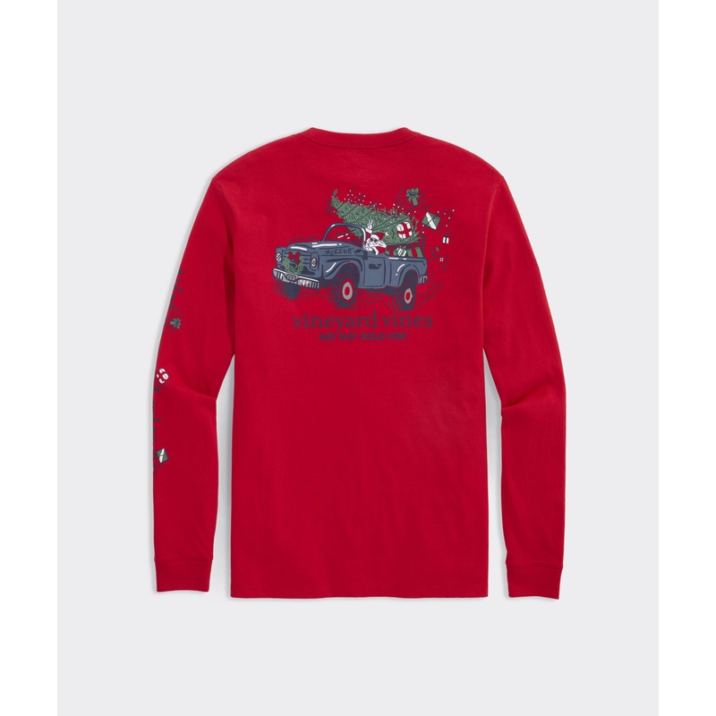 Ho Ho Hold On Long-Sleeve Tee