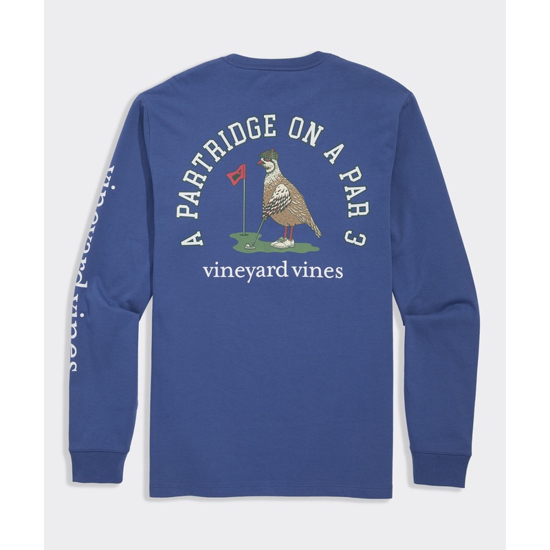 Partridge On A Par 3 Long-Sleeve Tee