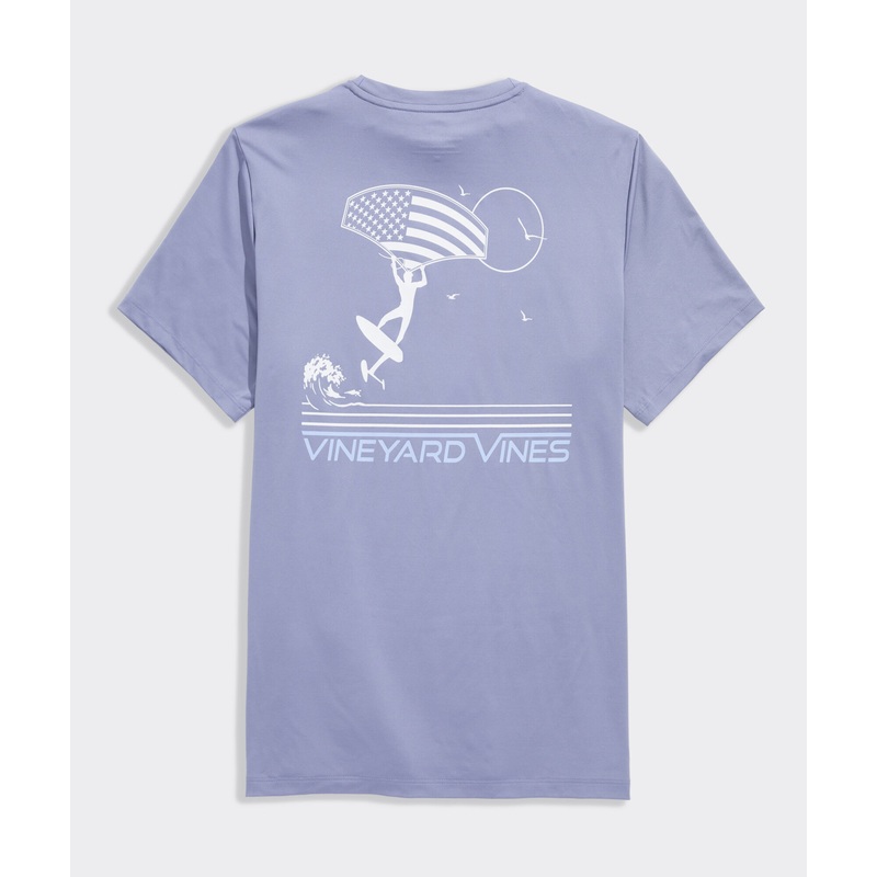 Performance USA Foiling Short-Sleeve Harbor Tee