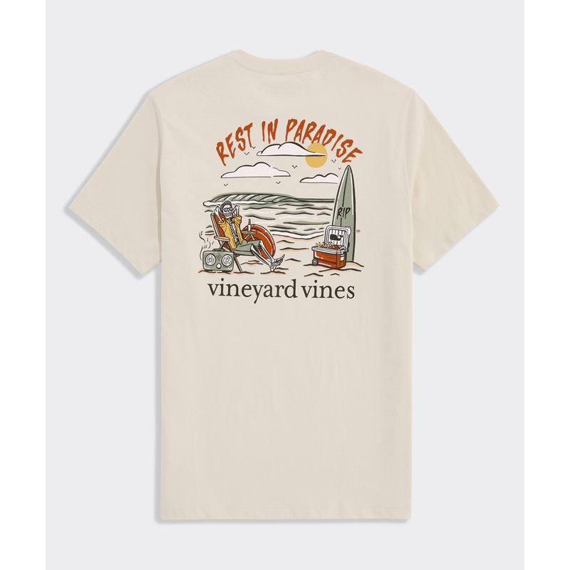 Rest In Paradise Short-Sleeve Pocket Tee