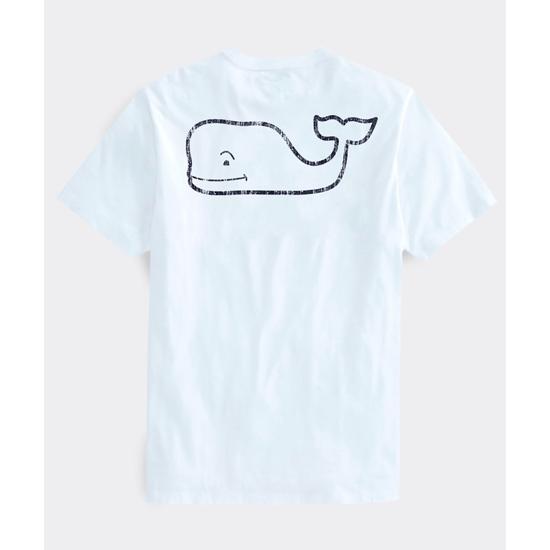 Vintage Whale Short-Sleeve Pocket Tee
