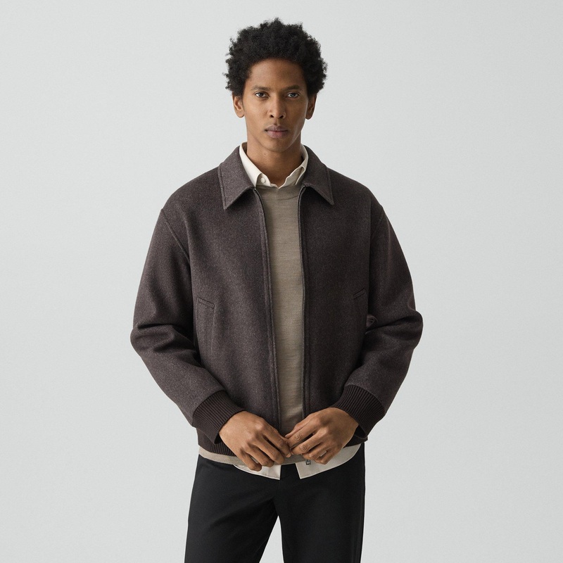 Bomber Jacket in Atelier Wool