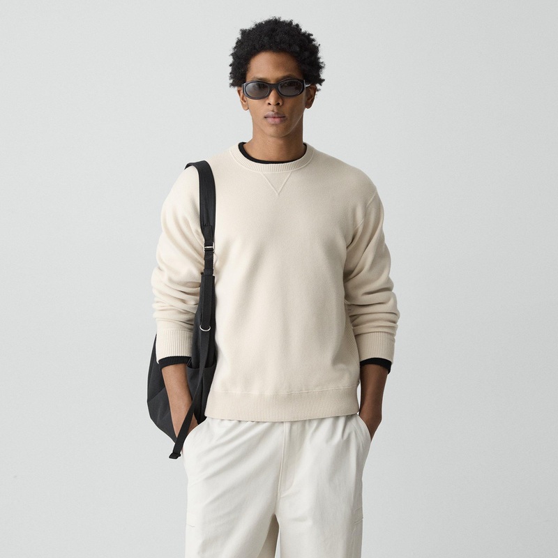 Crewneck Sweatshirt in Wool Bilen