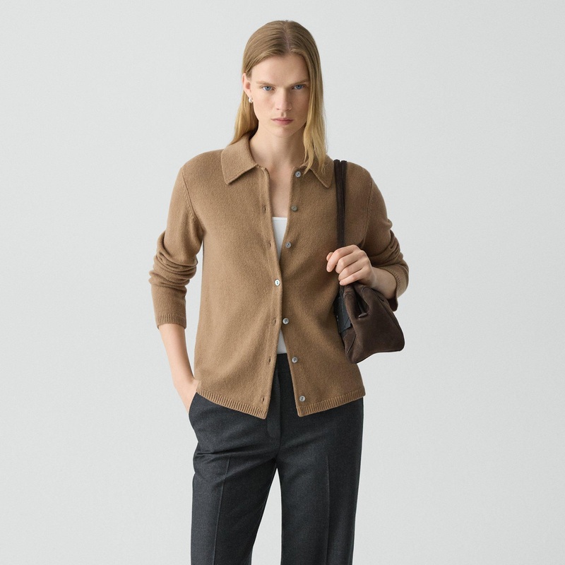 Relaxed Shirt in Recycled Cashmere