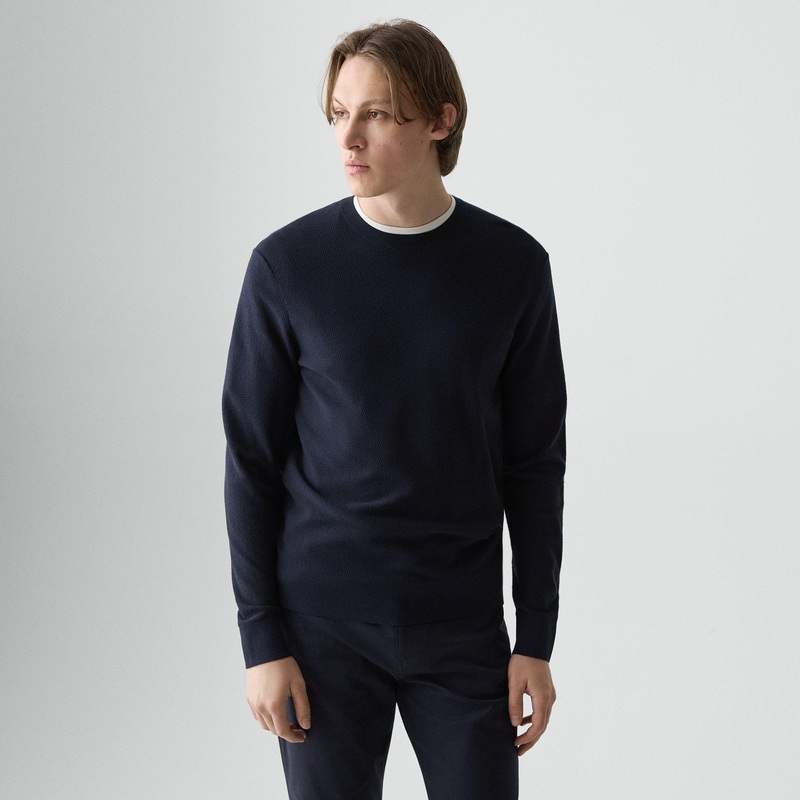 Riland Crewneck Sweater in Light Bilen
