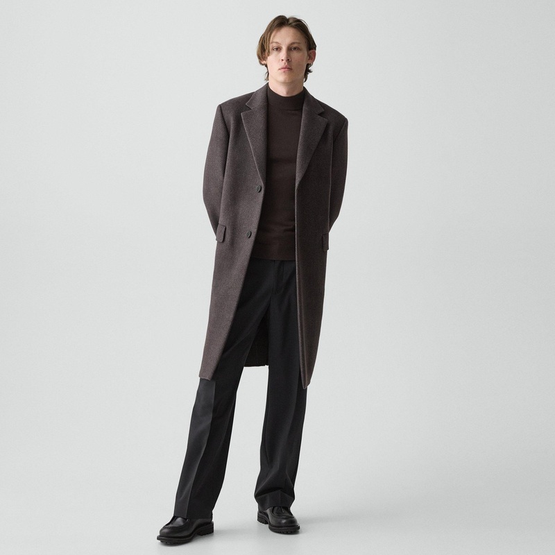 Two-Button Coat in Atelier Wool