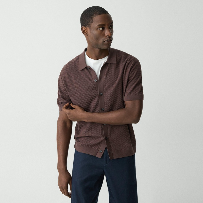 Cairn Short-Sleeve Shirt in Cotton