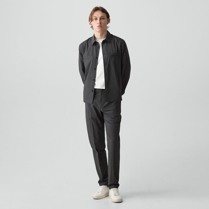 Curtis Drawstring Pant in Motion Wool