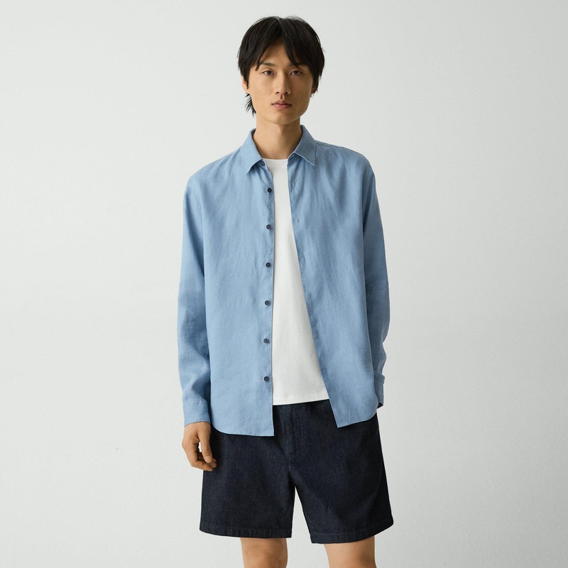 Irving Shirt in Relaxed Linen