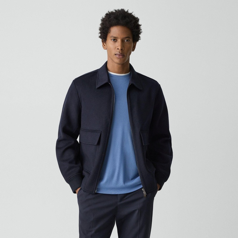 Sean Jacket in Double-Face Wool-Cashmere
