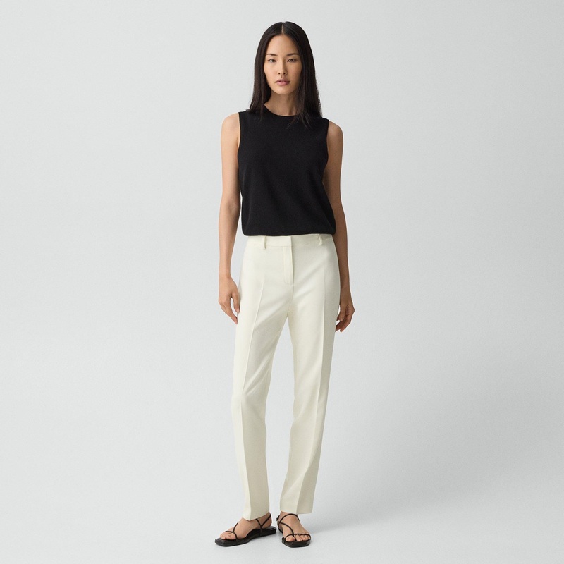 Treeca Full Length Pant in Admiral Crepe