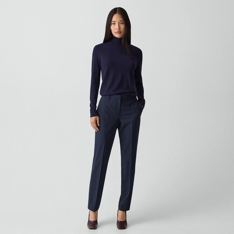 Treeca Full Length Pant in Good Wool