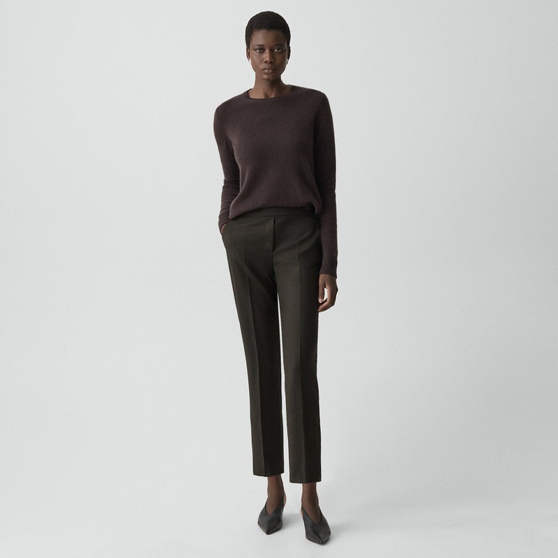 Treeca Pull-On Pant in Sleek Flannel