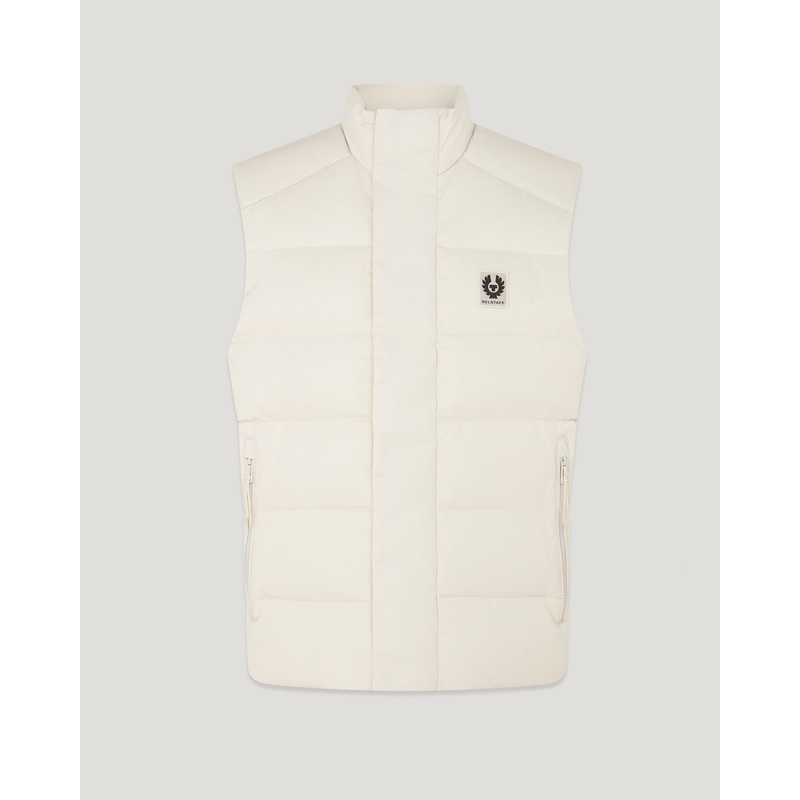 apex vest Cotton Blend Gabardine