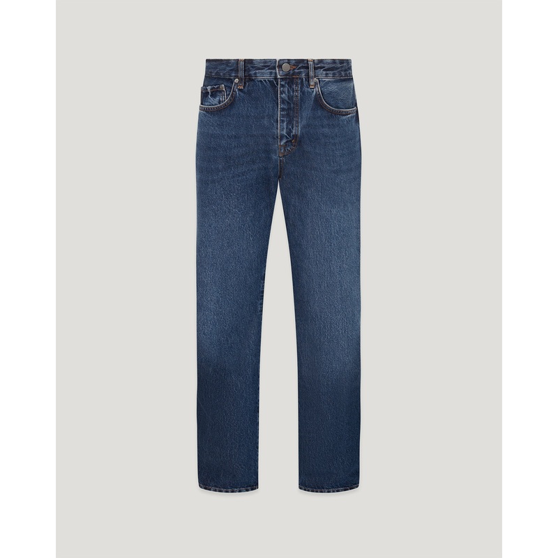 b48 jean Washed Denim