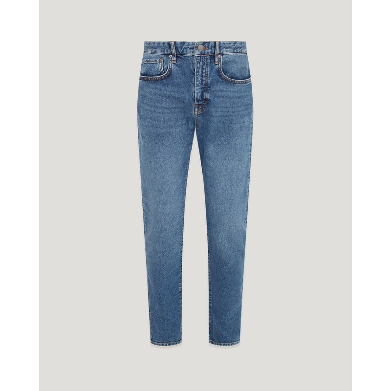 b81 jean Washed Stretch Denim