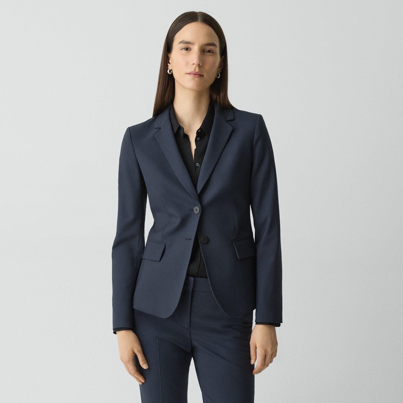 Carissa Blazer in Good Wool