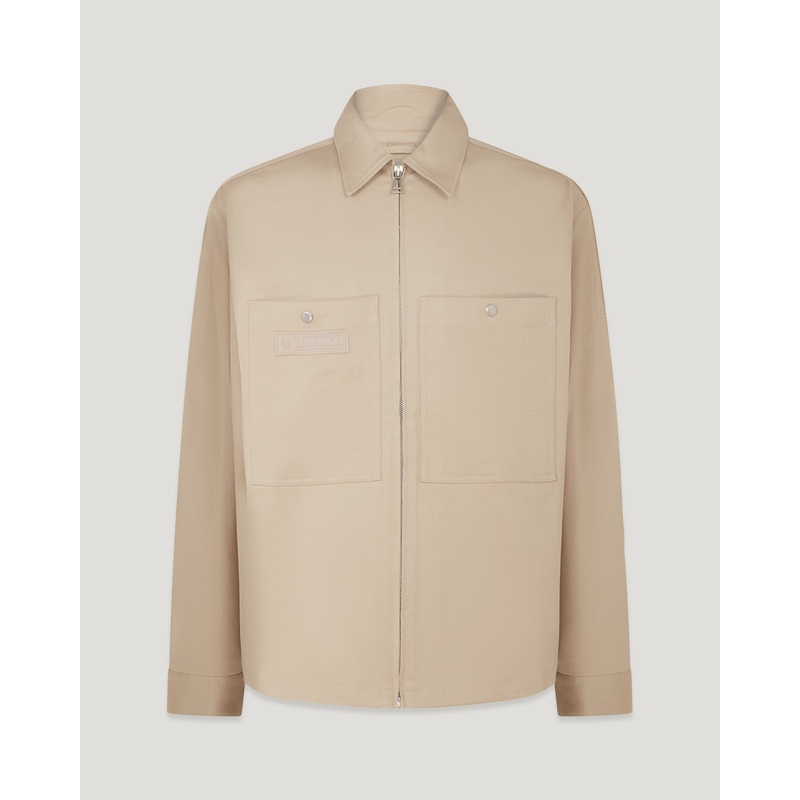 competition twill overshirt Stretch Cotton