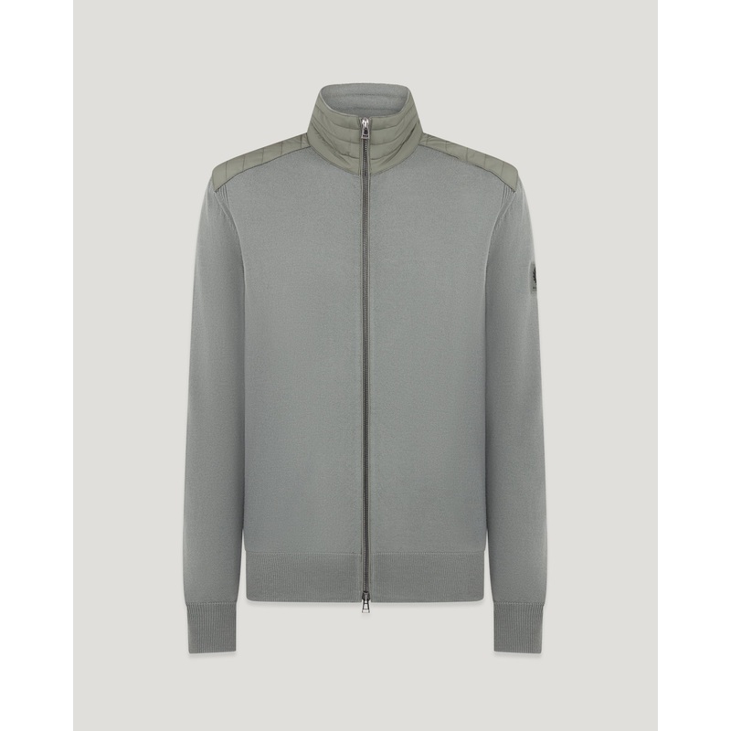 kelby zip cardigan Merino Wool