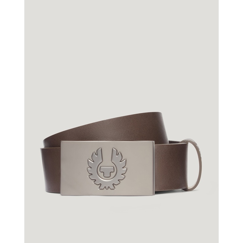 phoenix buckle belt Calf Leather