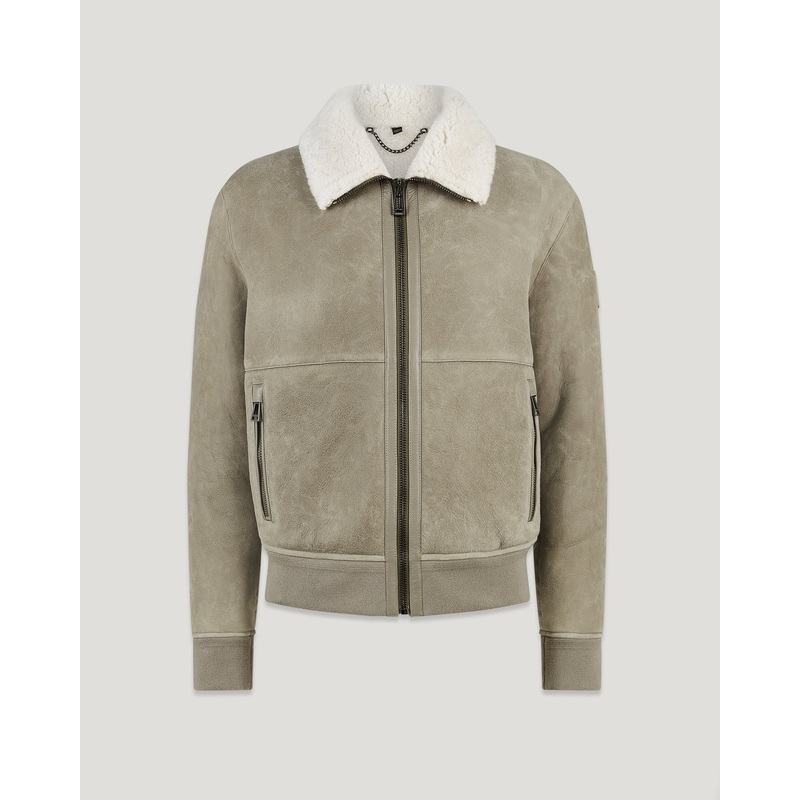 trace jacket English Shearling