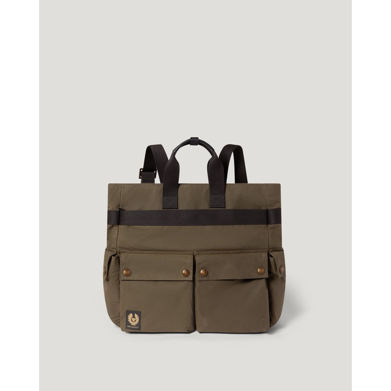 trialmaster 2-way tote Waxed Cotton