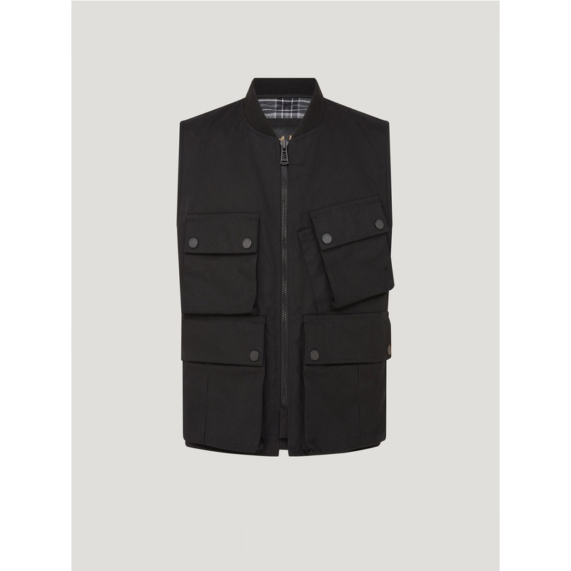 windermere motorcycle waistcoat Waxed Cotton