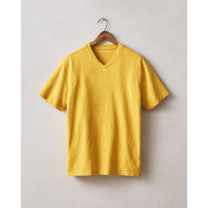 Men’s Premium Slub V-Neck Tee
