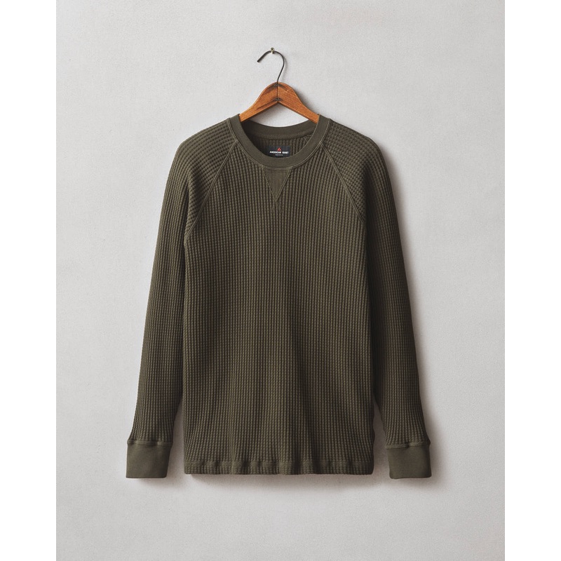 Men’s Waffle Long Sleeve Crew