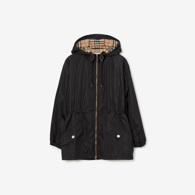 Nylon Hooded Jacket
