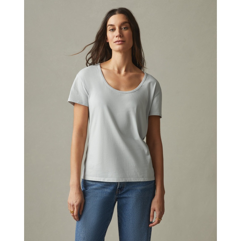 Women’s Classic Cotton Scoop Tee