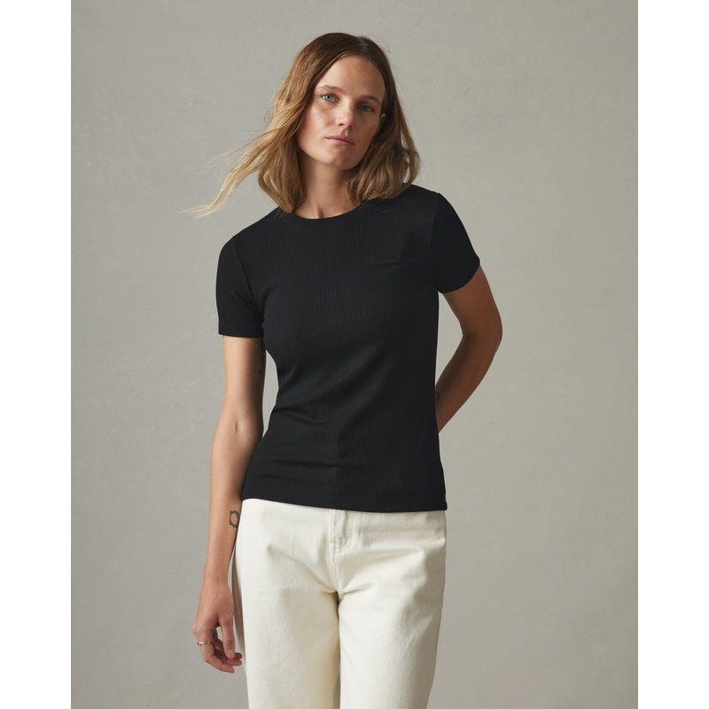 Women’s Rib Crew Tee