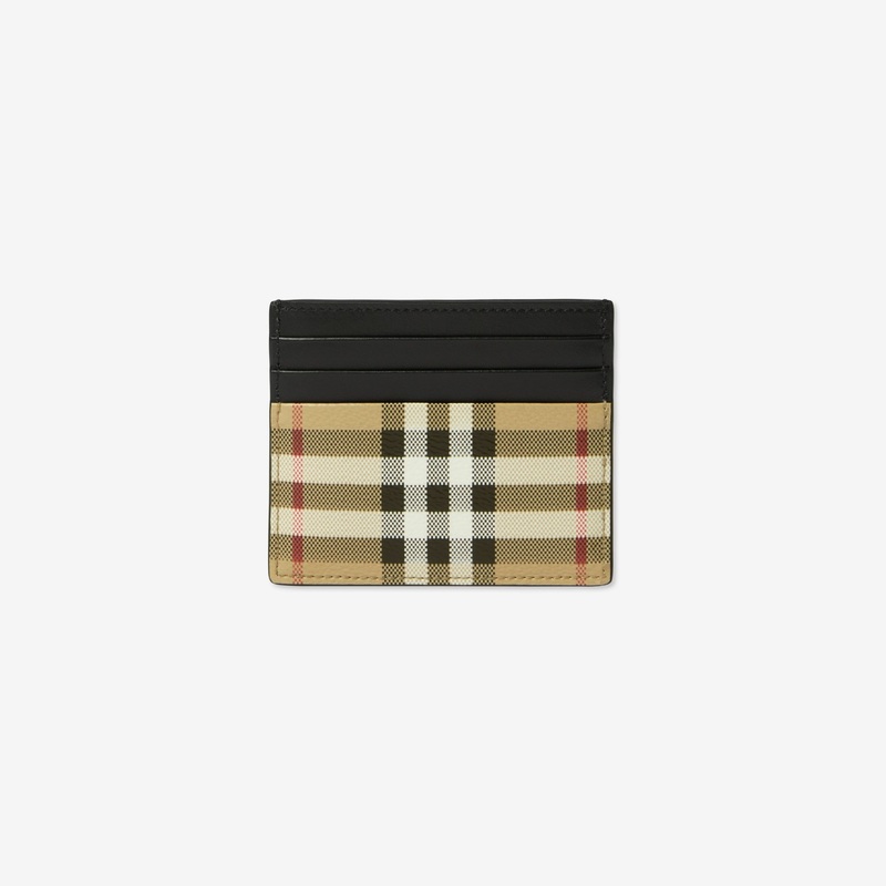 Tall Check Card Case