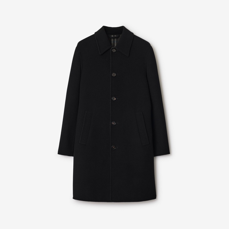 Mid-length Wool Car Coat