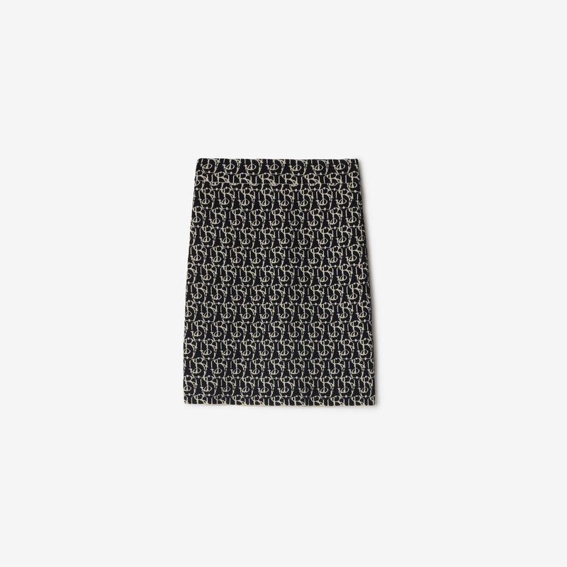 B Charm Wool Blend Skirt
