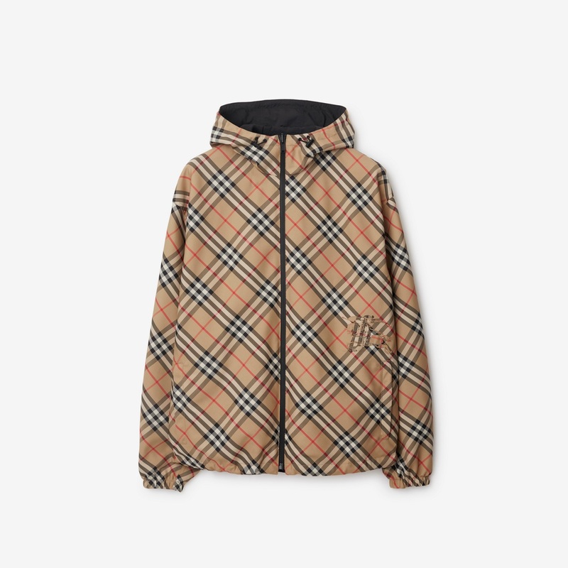 Reversible Check Jacket