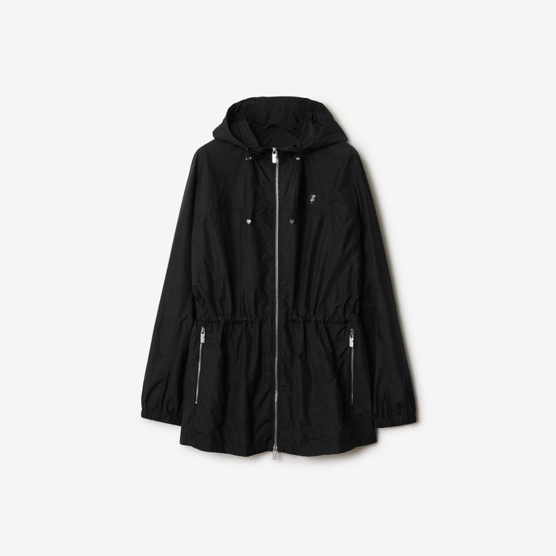 Short Nylon Cotton Parka