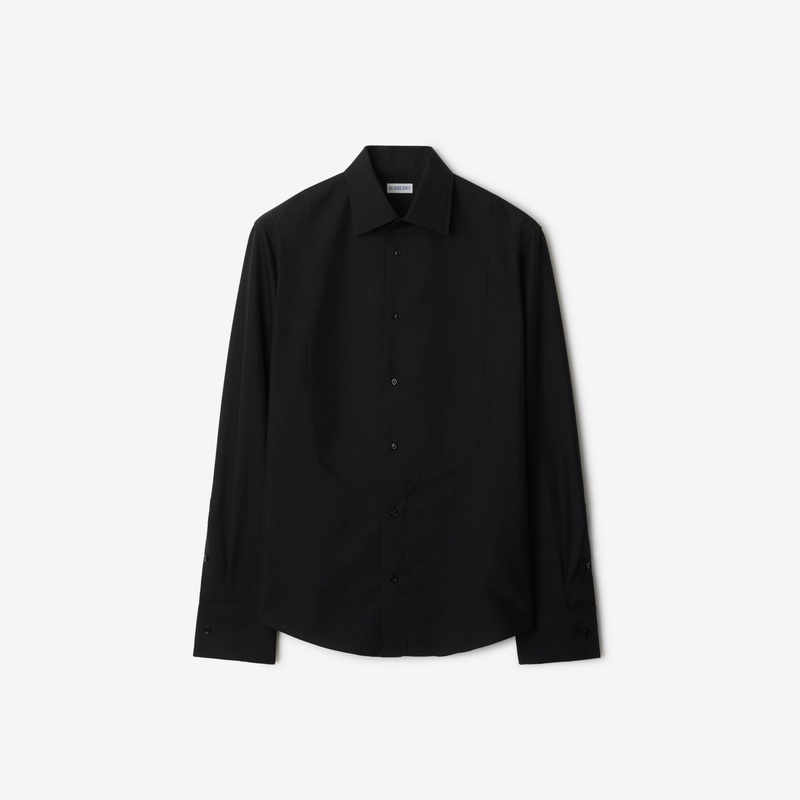 Slim Fit Cotton Silk Tuxedo Shirt