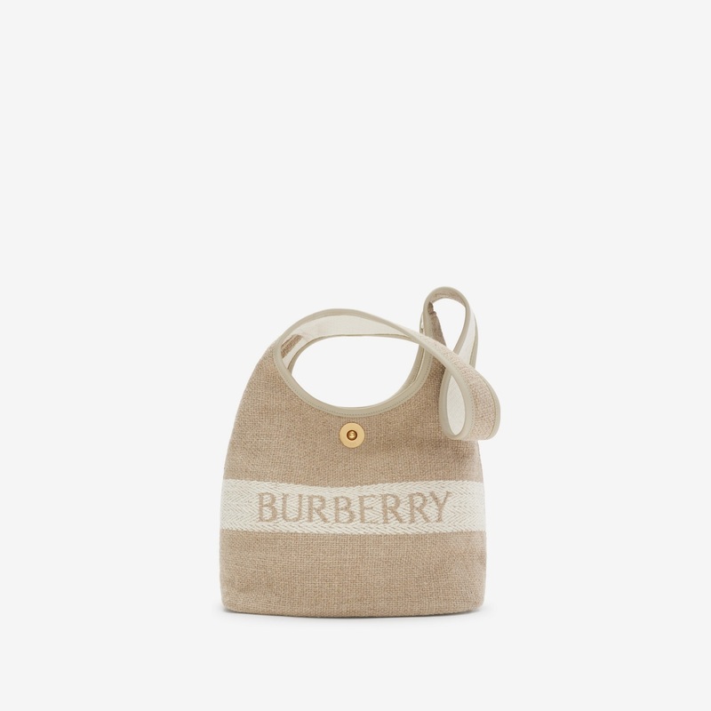 Small Logo Canvas Shoulder Bag