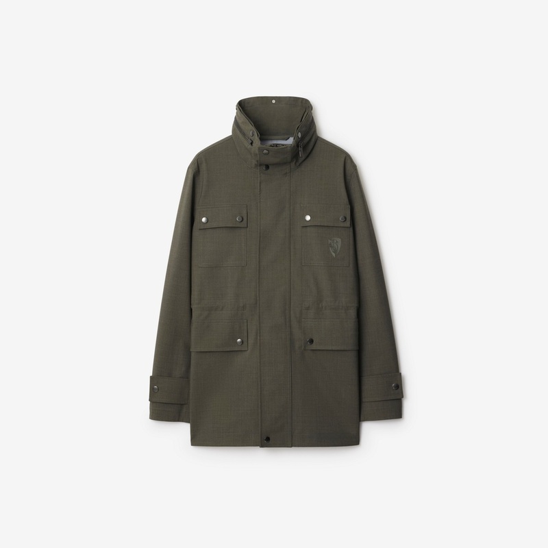 Stretch Wool Field Jacket