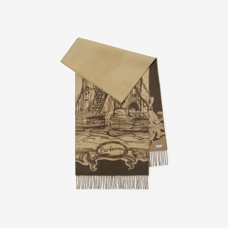 Tower Bridge Cashmere Scarf