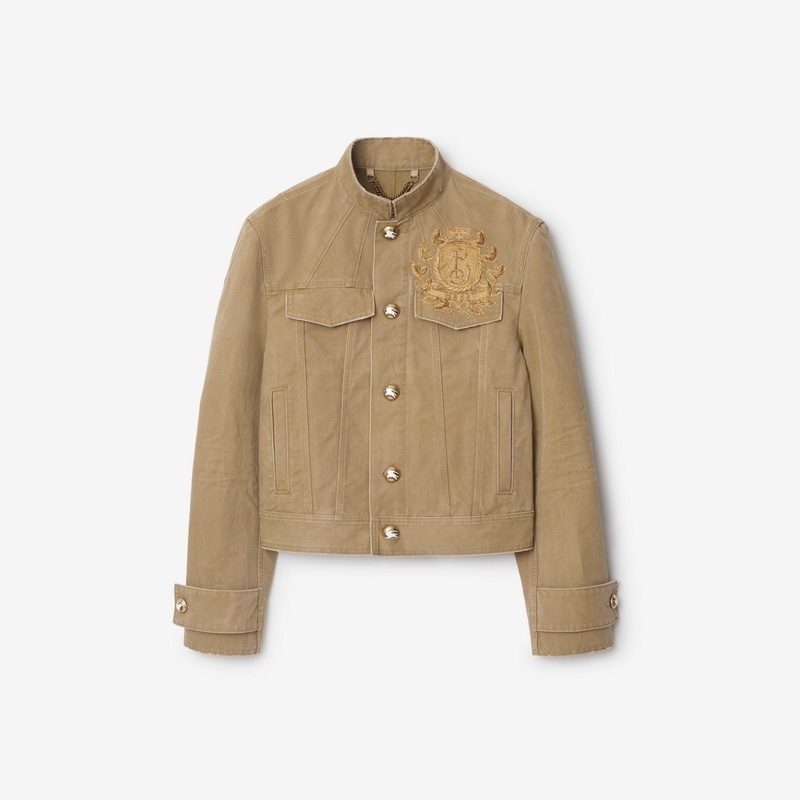 B Crest Cotton Jacket