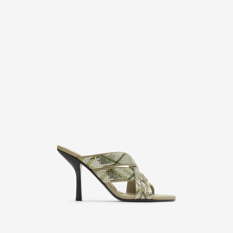 Check Mesh Cabana Maille Mules
