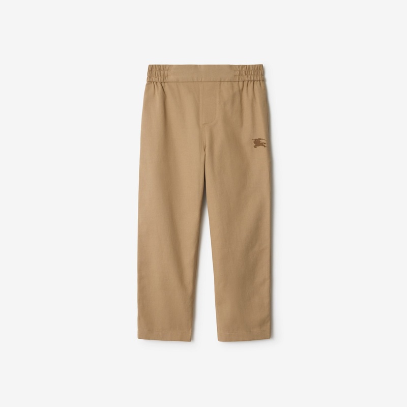 Cotton Blend Trousers