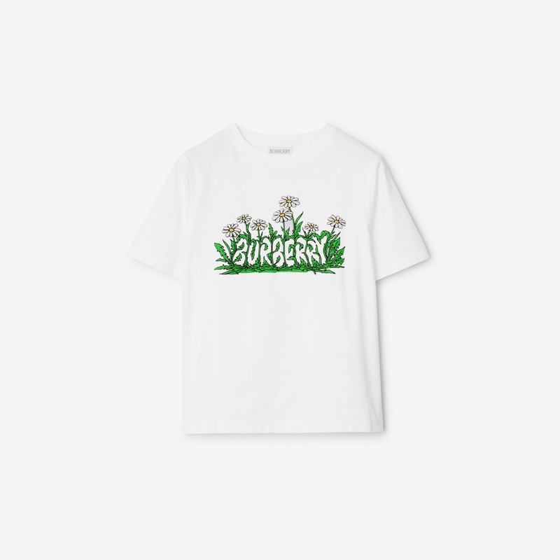 Daisy Logo Cotton T-shirt